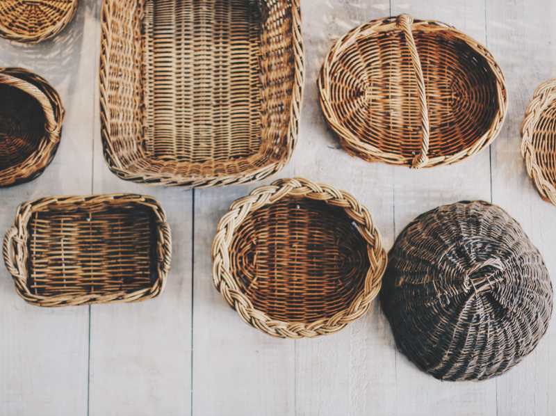 Wicker baskets