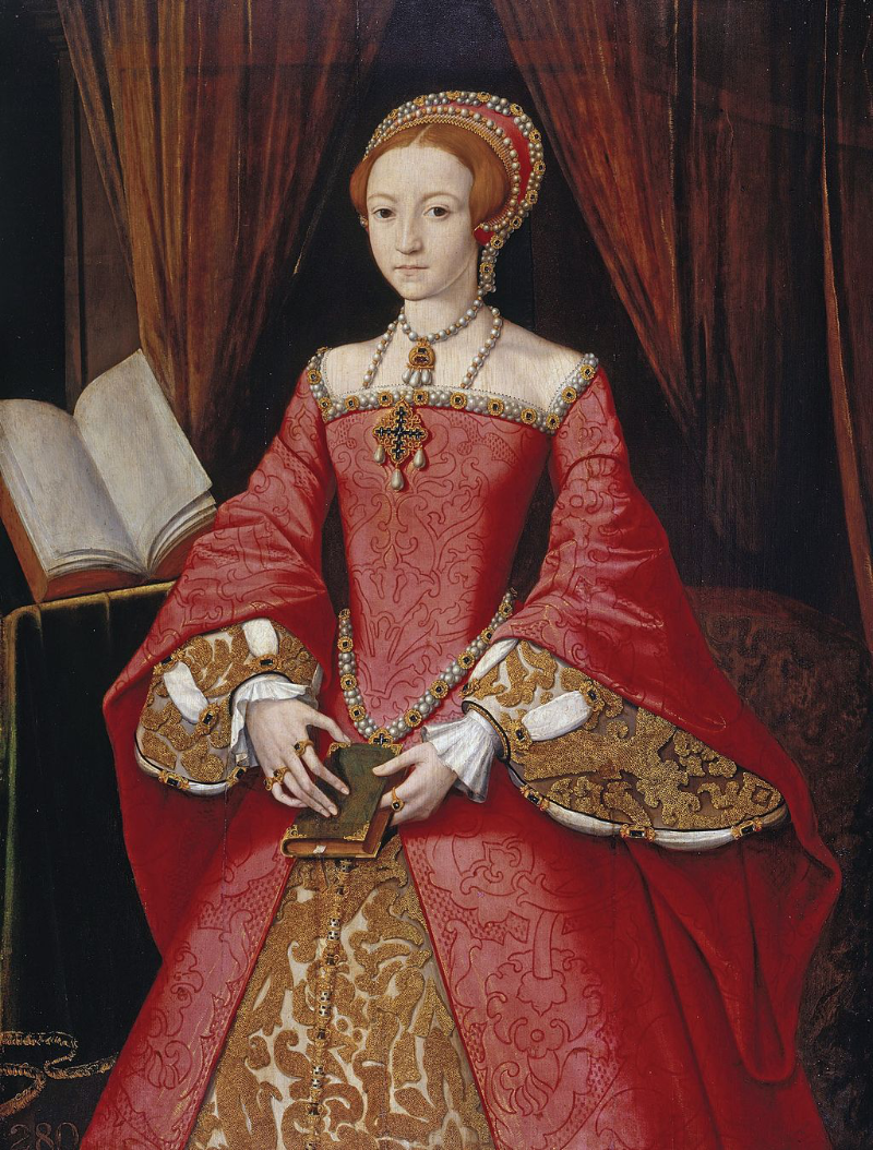 Portrait of Elizabeth I as a young princess